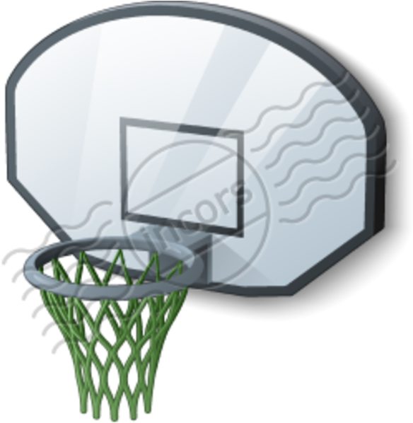 A Basketball Hoop With A Net