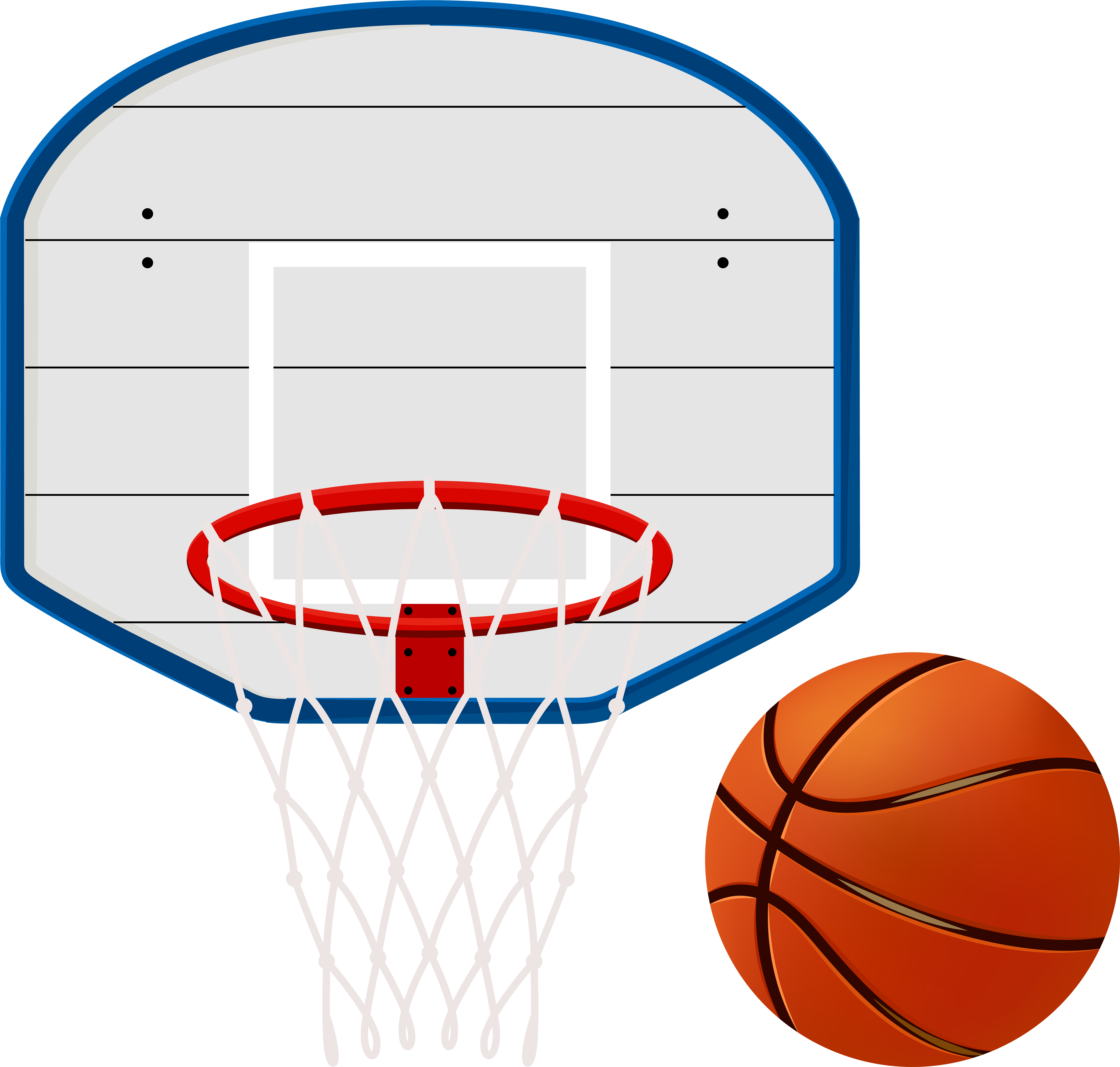 Basketball Hoop Png 7839 X 7471
