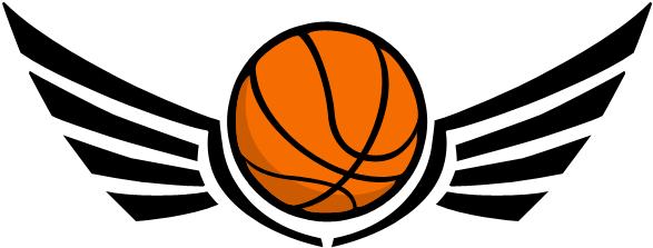 A Basketball With Black Lines