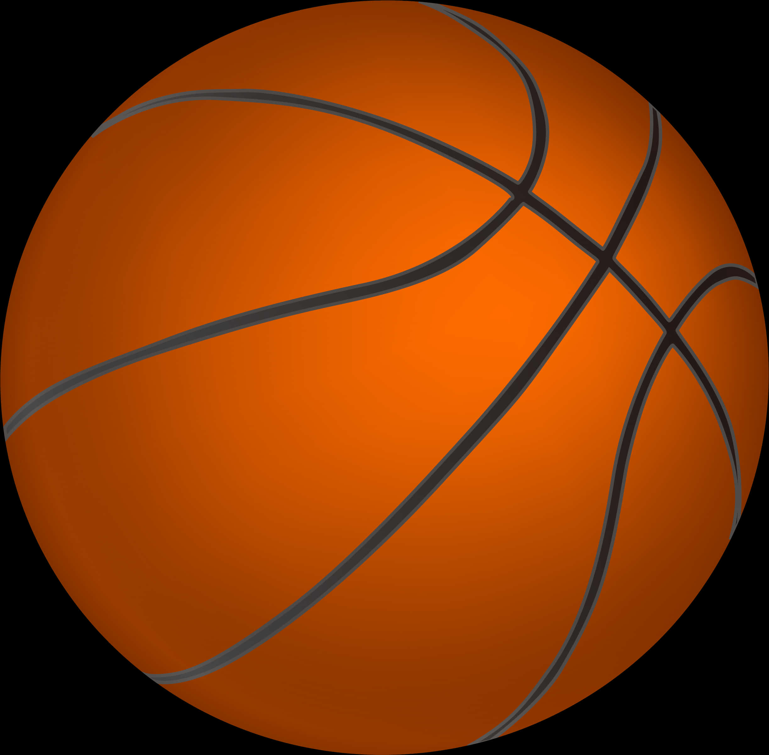 Basketball Vecteur Icon - Clipart Transparent Background Basketball, Hd Png Download