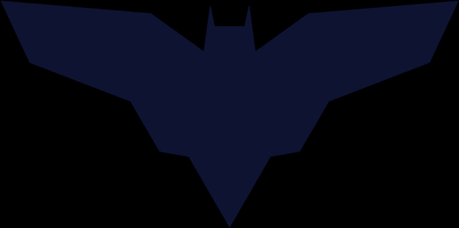A Blue Bat With Black Background
