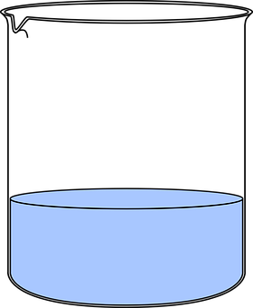 A Blue Object With A Black Background