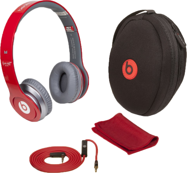 A Pair Of Headphones And A Case