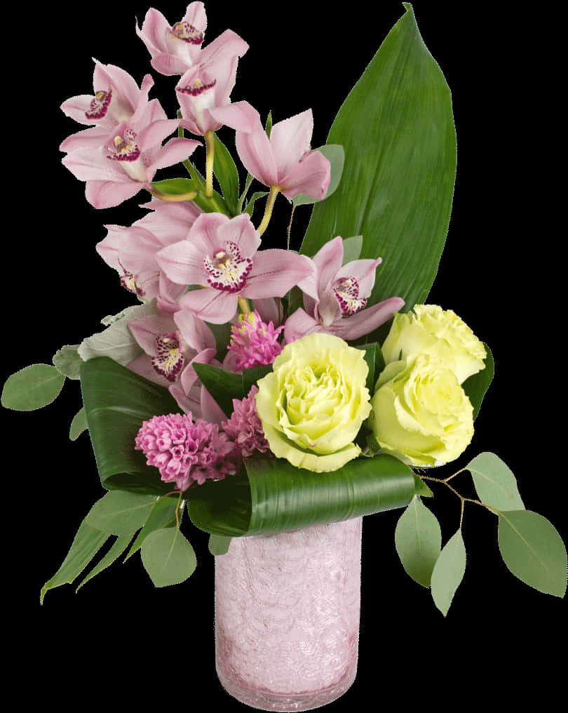 Beautiful Flower Vase With Flowers
