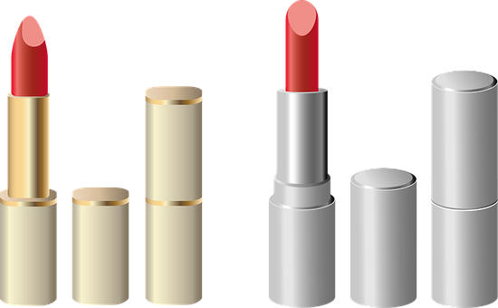 A Red Lipstick In A Tube
