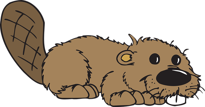 A Cartoon Of A Brown Furry Animal