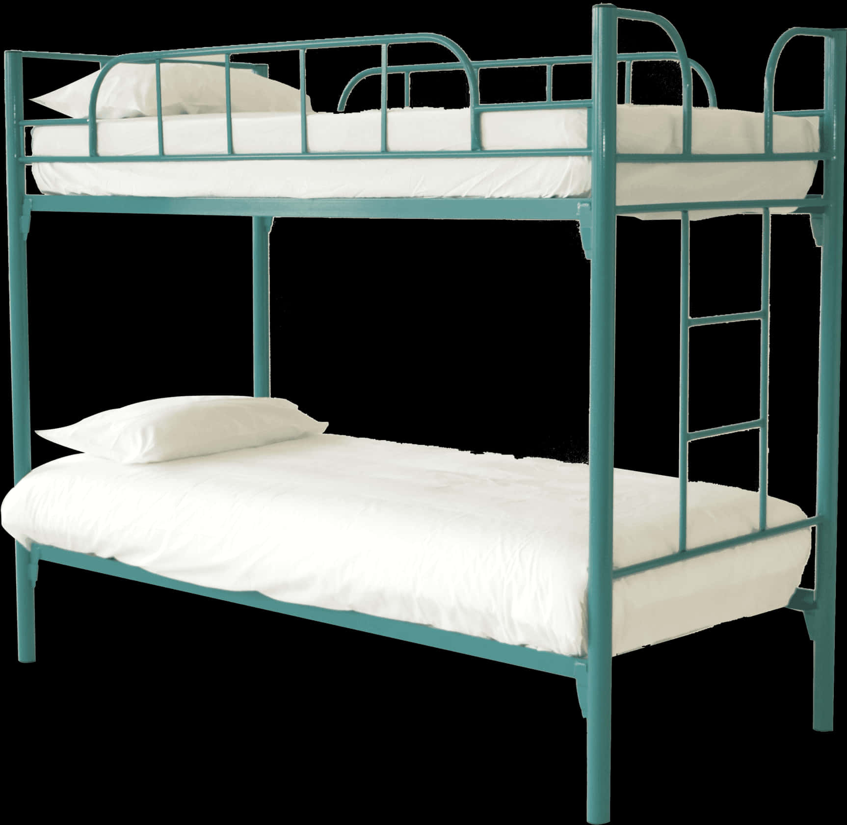 A Bunk Bed With A Ladder