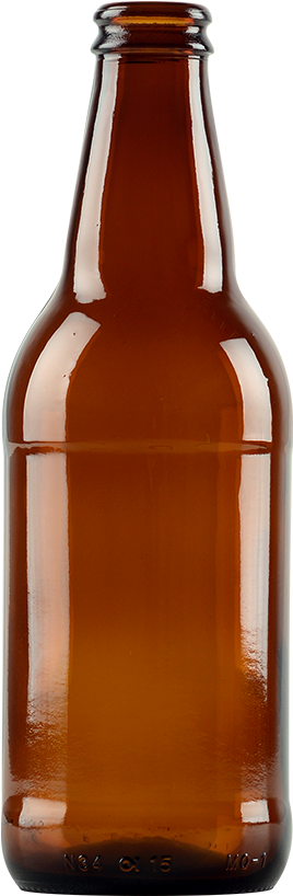 A Brown Bottle With A Black Lid