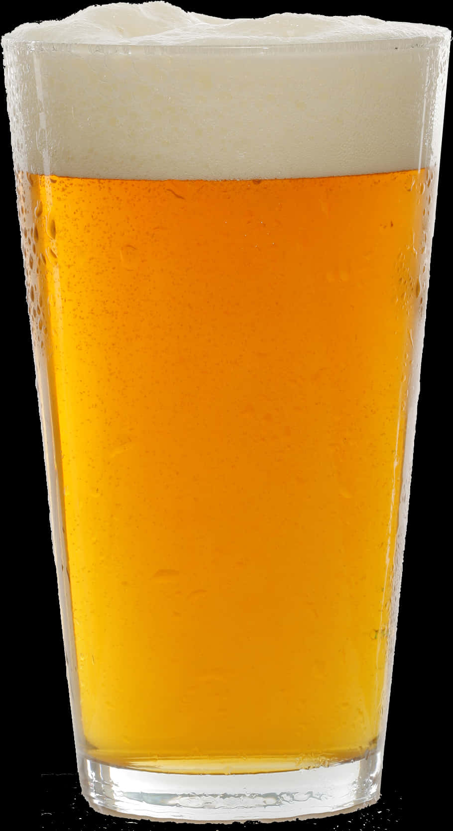 Beer Glass With Foam