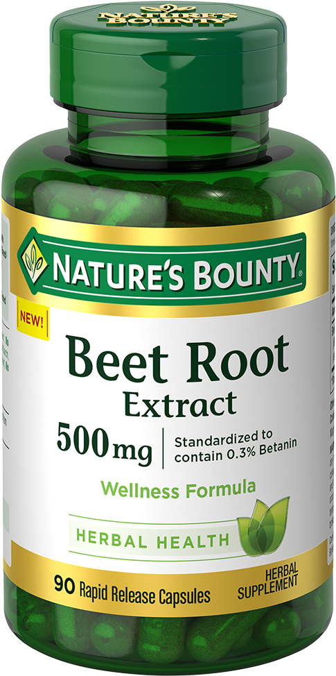 A Bottle Of Beet Root Extract