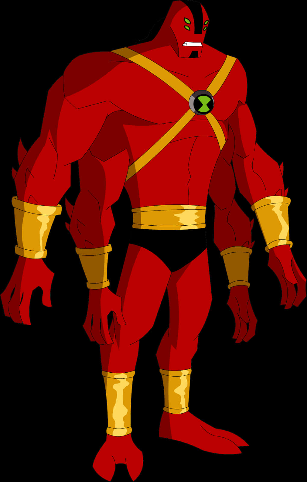 Cartoon Character Of A Superhero