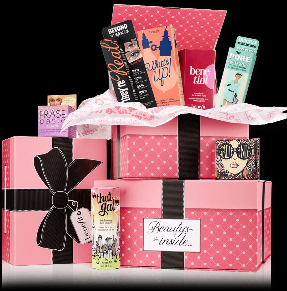 Benefit Gift Wrap - Wrap Cosmetics As Gift, Hd Png Download