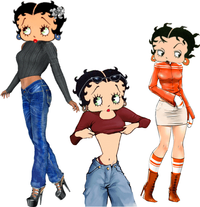 Betty Boop- G23785 - Good Morning Monday Images Betty Boop, Hd Png Download