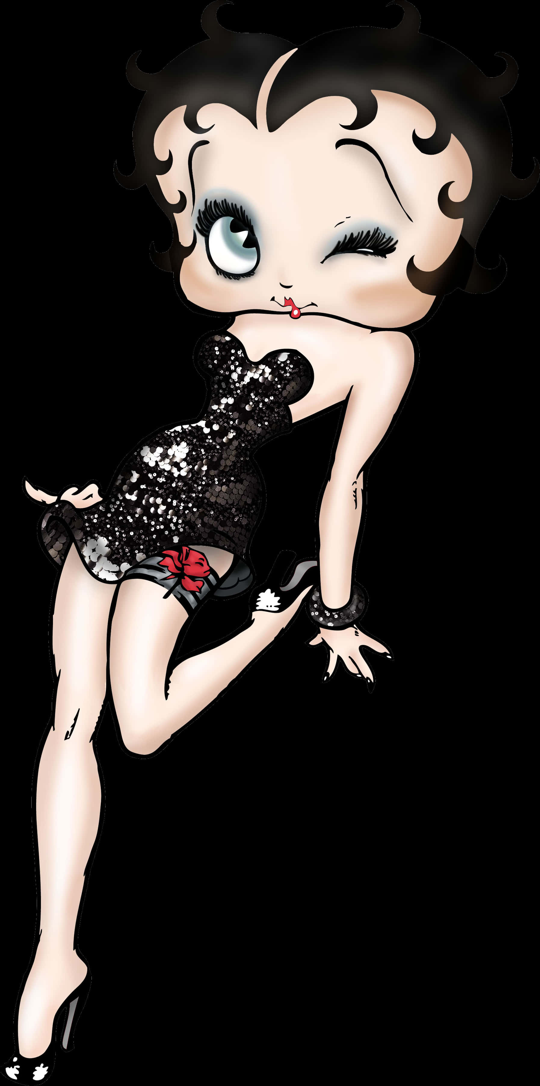 Betty Boop Lancome Paris - Betty Boop, Hd Png Download