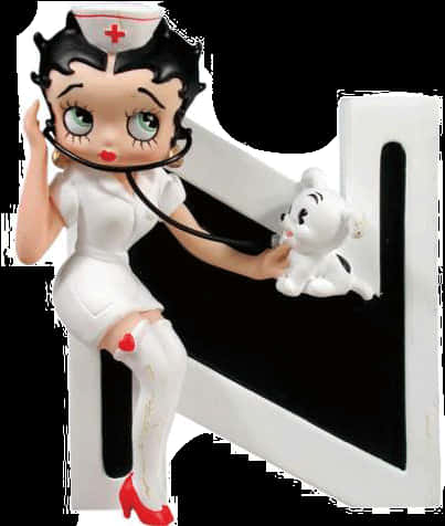Betty Boop Nurse Png - Betty Boop Nurse, Transparent Png