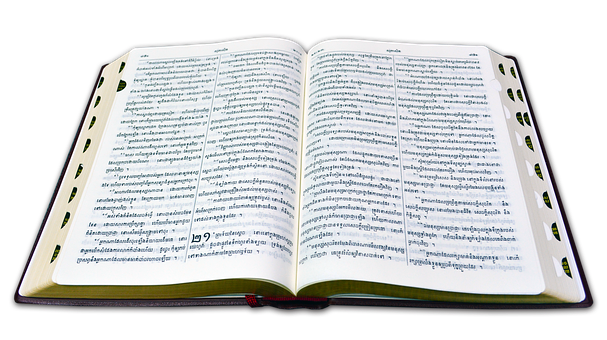 Bible With Page Markers