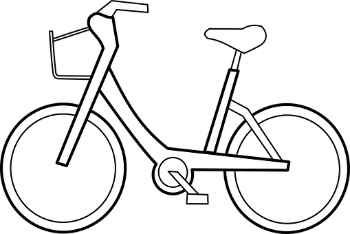 A White And Black Bike