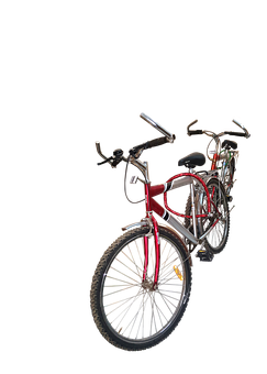A Bicycle With A Black Background