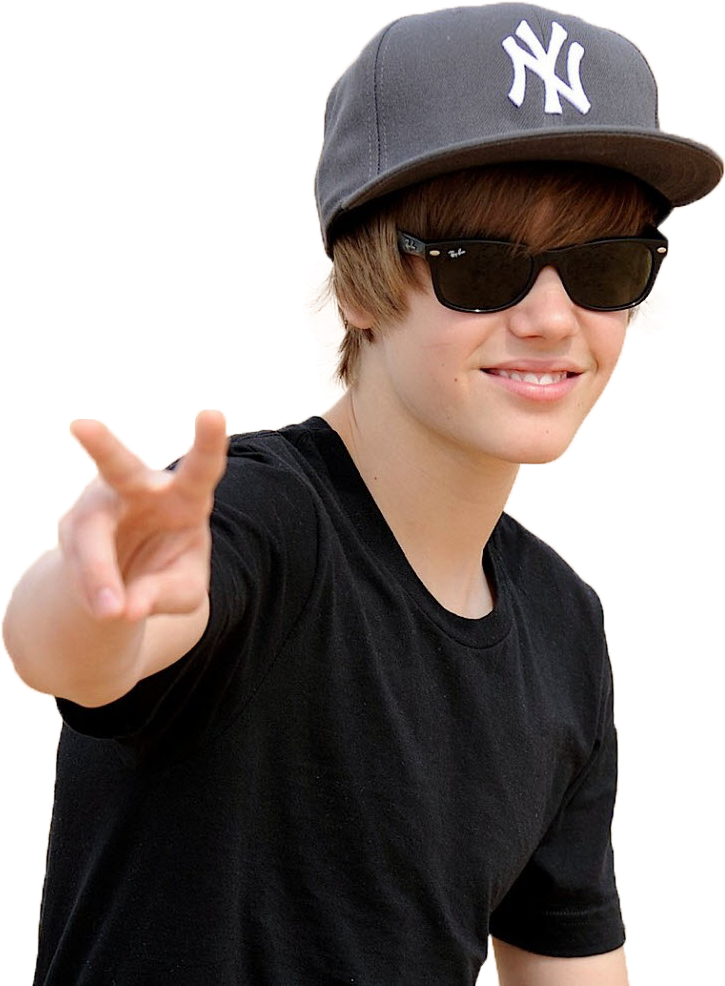 A Boy Wearing A Hat And Sunglasses