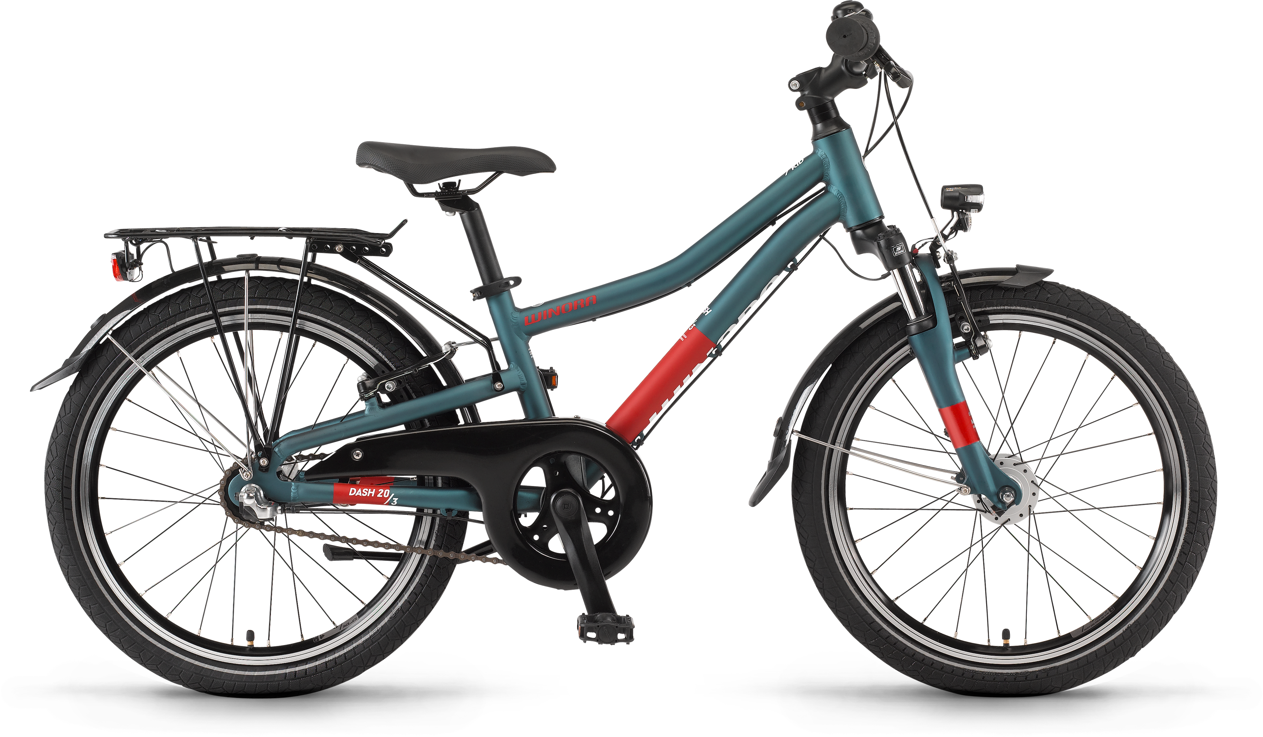 A Blue And Red Bicycle