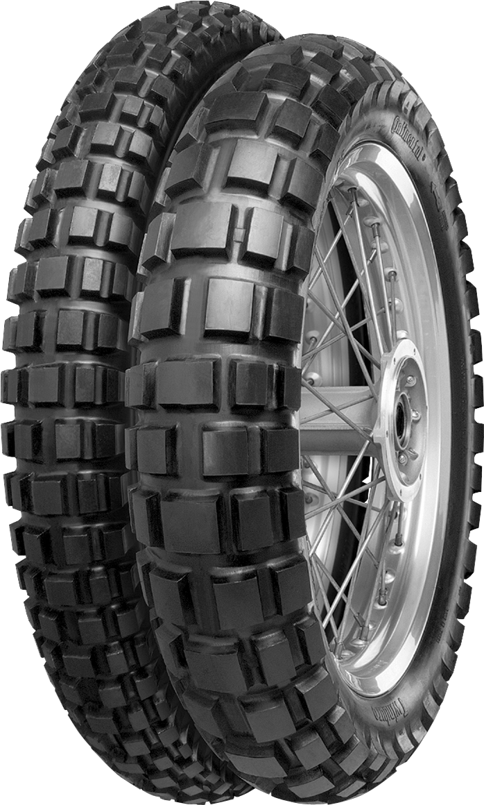 Close-up Of A Motorcycle Tire