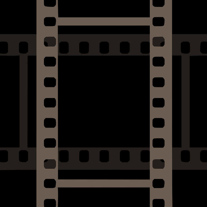 A Black And Brown Film Strip