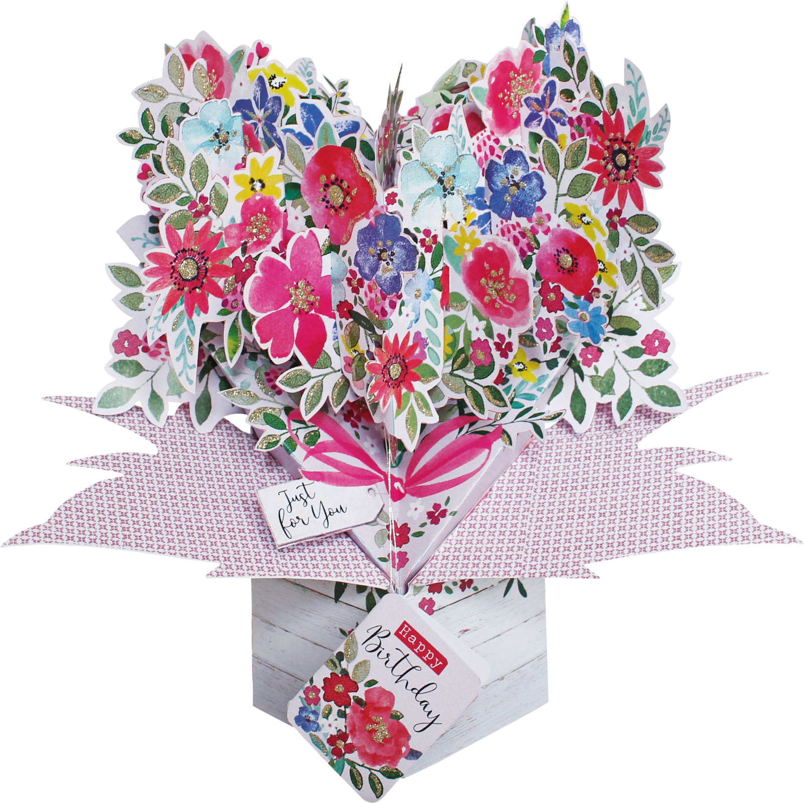Birthday Flowers Bouquet Png 1600 X 1598