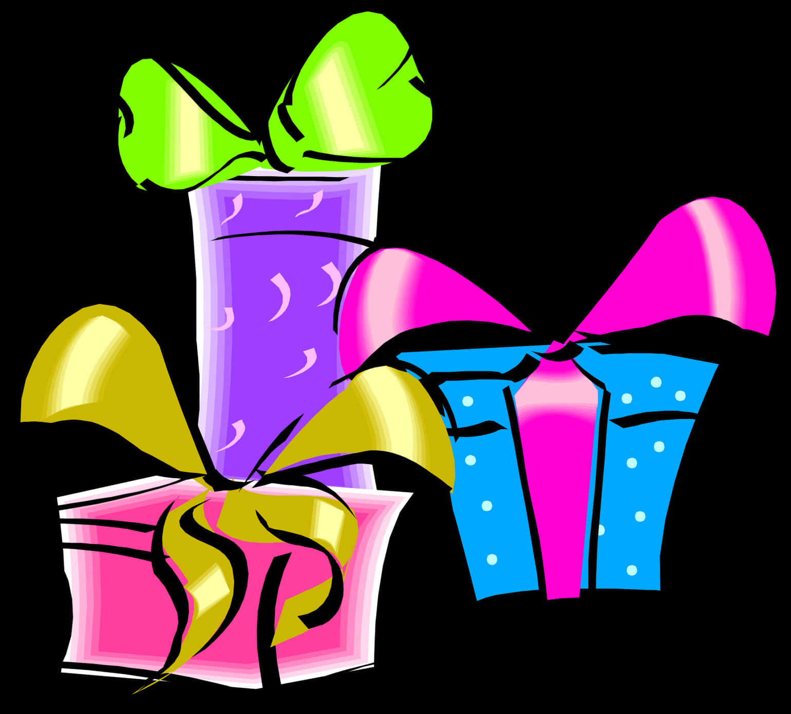 Birthday Gift Png Clip Art - Birthday Gifts Clipart Png, Transparent Png