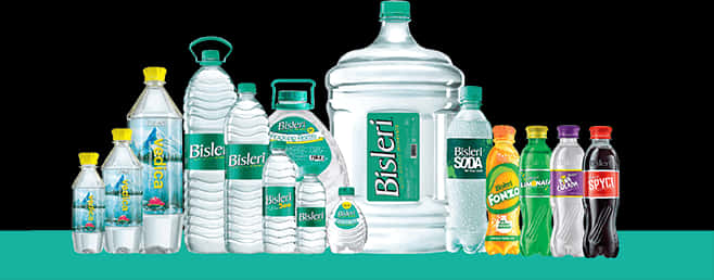 A Group Of Plastic Bottles