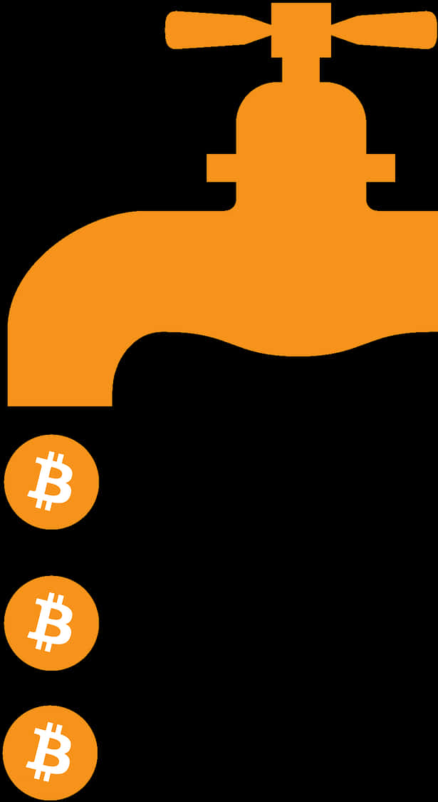 A Black And Orange Background With White Symbols