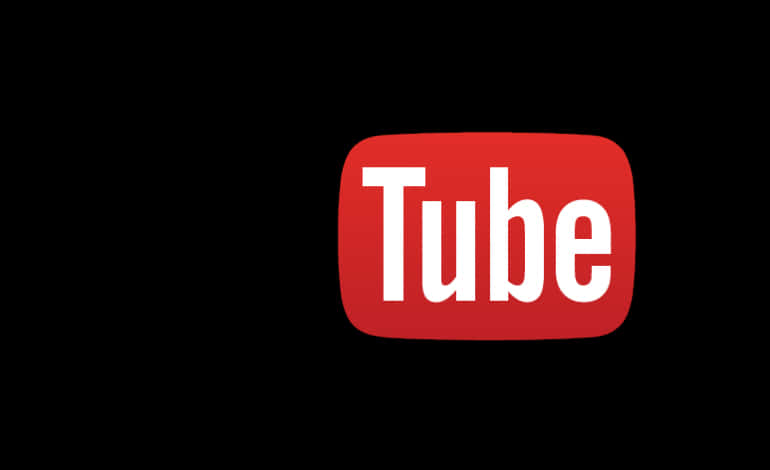 Black And Red Youtube Logo