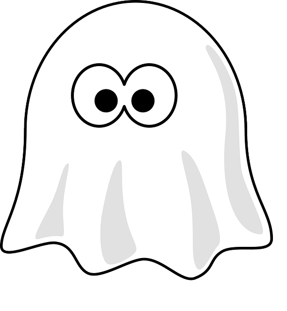 A White Ghost With Two Eyes