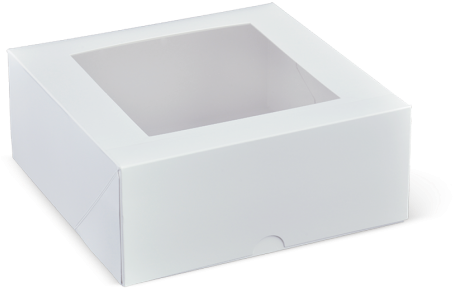A White Box With A Window