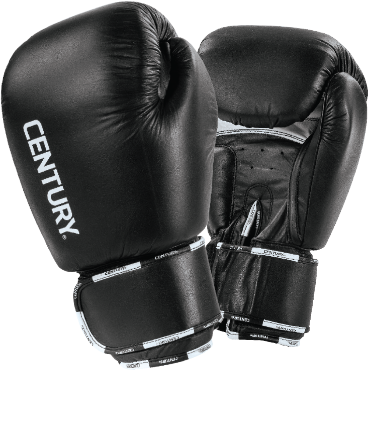 A Pair Of Black Boxing Gloves