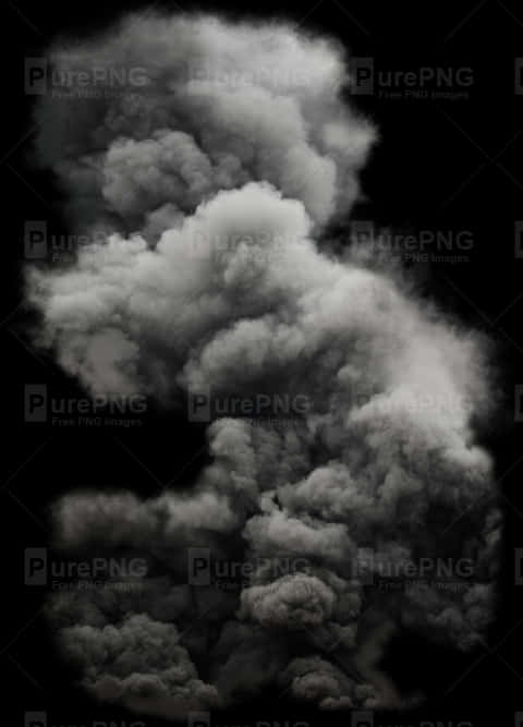 Black Cloud Smoke Png Image Purepng Free Transparent - Black Smoke Bomb Png, Png Download