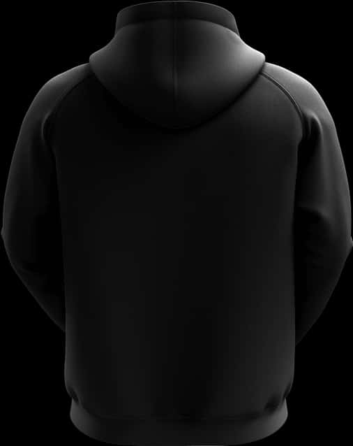 A Person Wearing A Black Hoodie