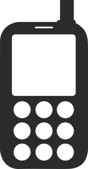 Black Phone Clipart