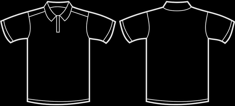 Black T Shirt With Collar