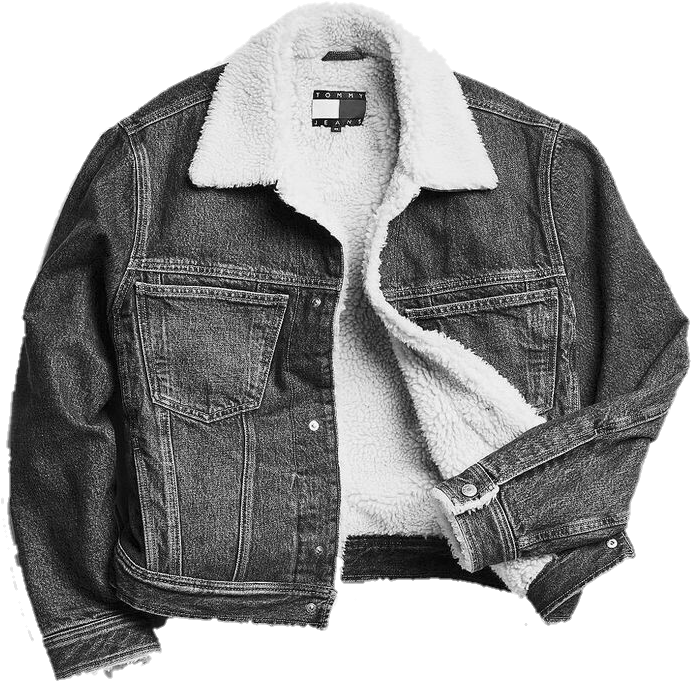 A Black And White Photo Of A Jacket