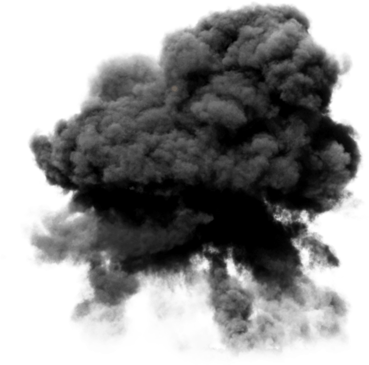 A Black And White Cloud