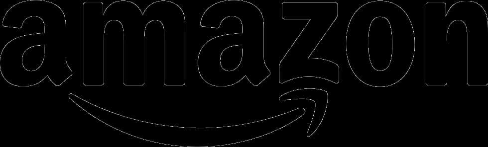 Black Version Of Official Amazon Logo