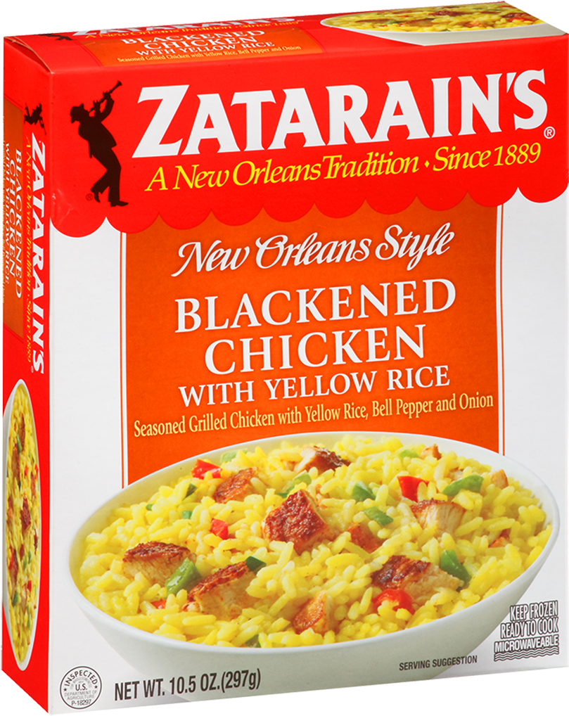 Blackened Chicken With Yellow Rice - Dirty Rice Zatarain's, Hd Png Download