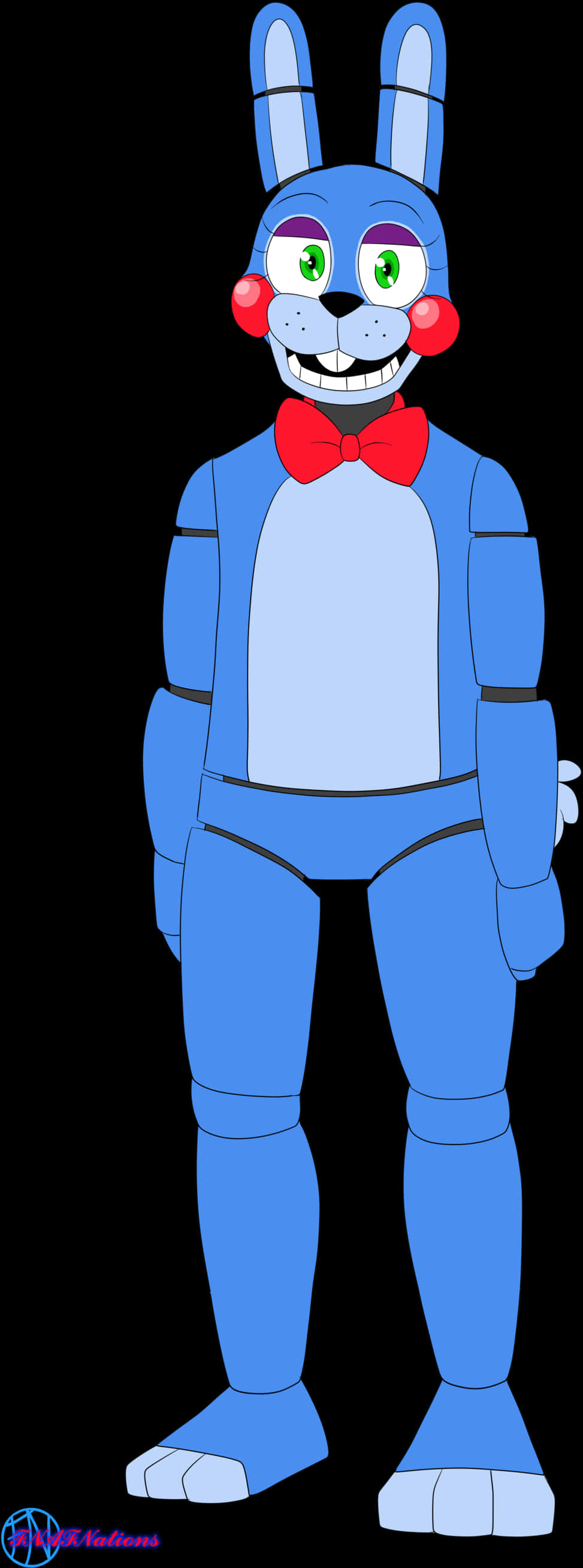 A Cartoon Of A Blue Garment