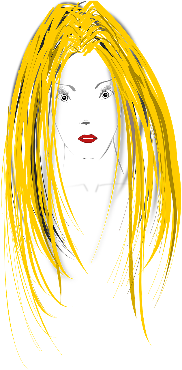 A Woman With Yellow Hair