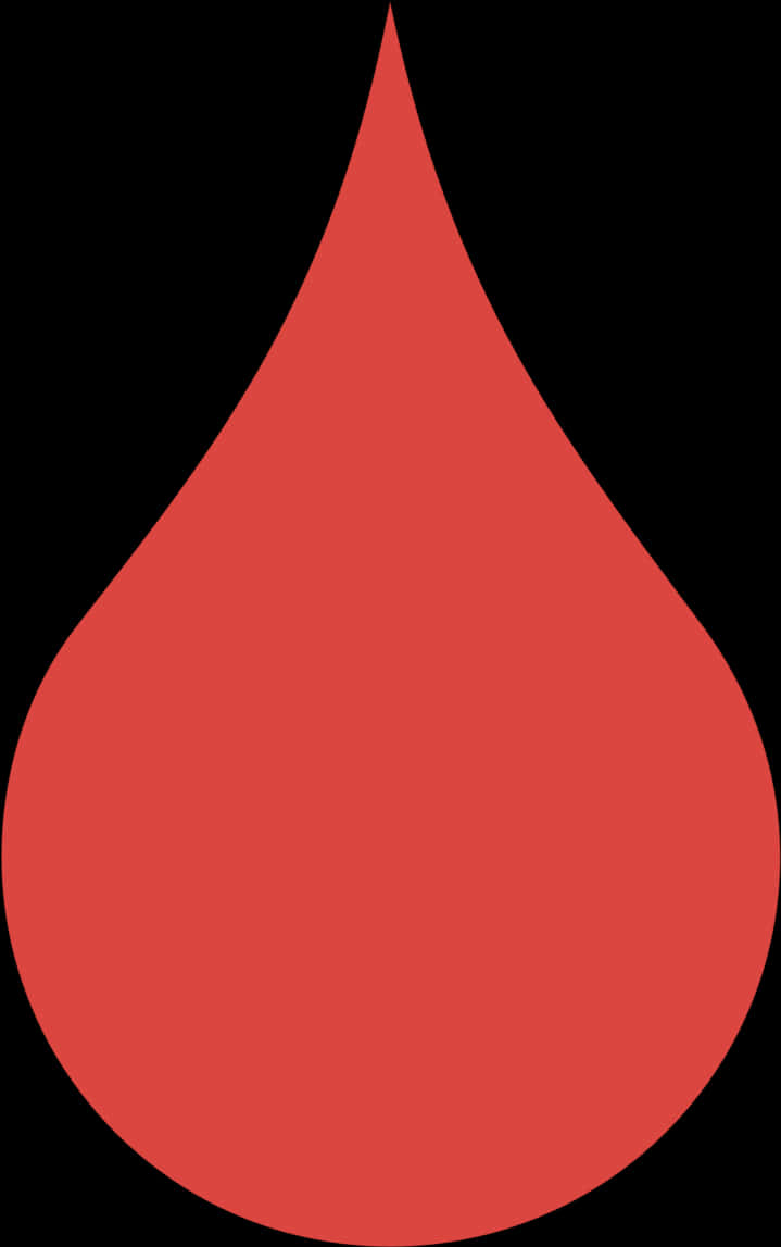 A Red Drop Of Blood