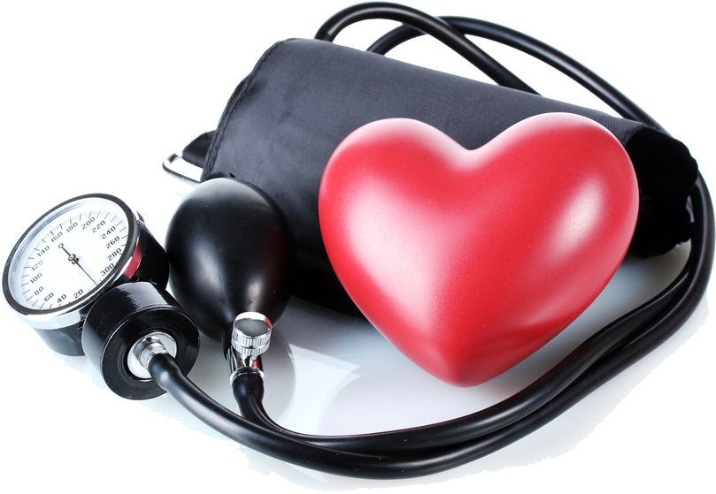 A Red Heart And A Black Stethoscope