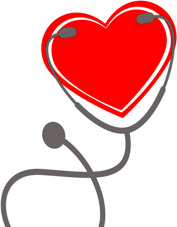 A Heart With A Stethoscope