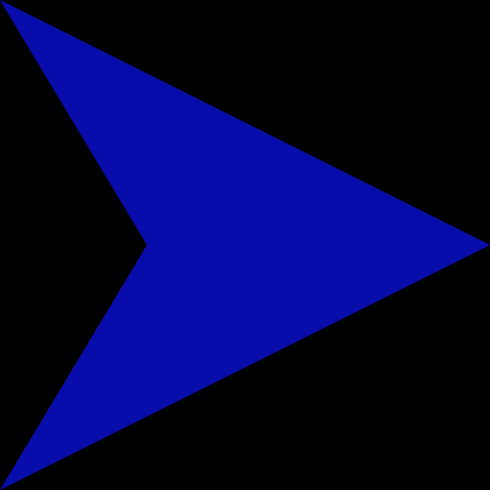 Blue Arrow Right Png, Transparent Png