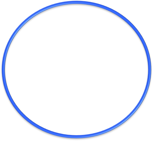 Blue Circle Ring