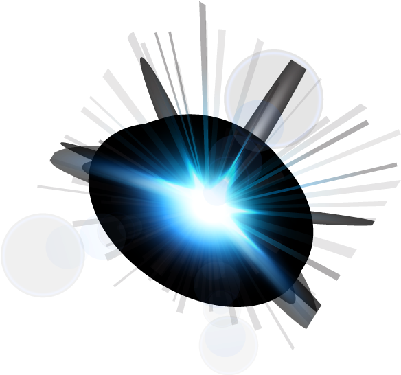 Blue Flare Png 584 X 546
